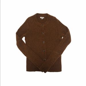 Madwell Rust Ribbed Cardigan